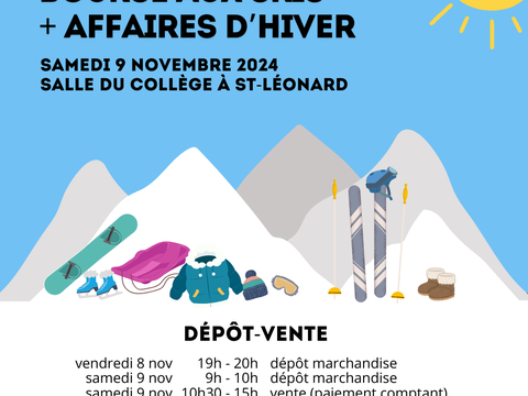 Facebook event bourse aux skis